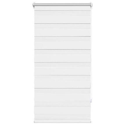 Zebragardin 80,9x150 cm Tygbredd 76,7 cm vit