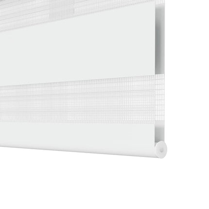 Zebragardin 80,9x150 cm Tygbredd 76,7 cm vit