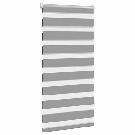 Zebragardin 80,9x150 cm Tygbredd 76,7 cm grå