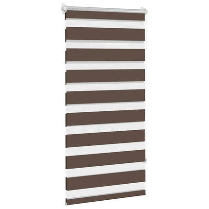 Zebragardin 80,9x150 cm Tygbredd 76,7 cm kaffe