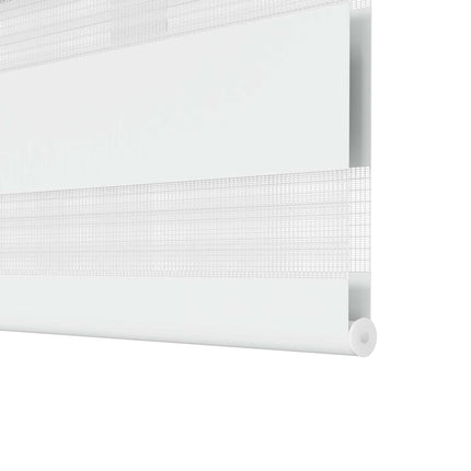 Zebragardin 90,9x150 cm Tygbredd 86,7 cm vit