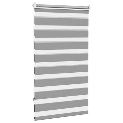 Zebragardin 90,9x150 cm Tygbredd 86,7 cm grå