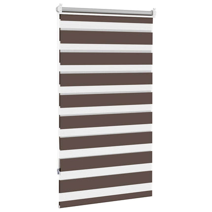 Zebragardin 90,9x150 cm Tygbredd 86,7 cm kaffe