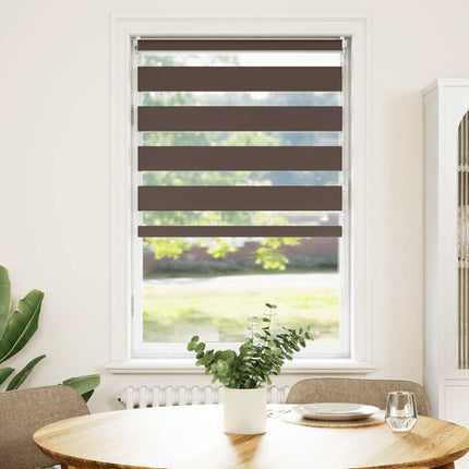 Zebragardin 90,9x150 cm Tygbredd 86,7 cm kaffe