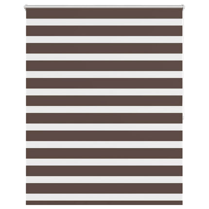 Zebragardin 140,9x175 cm Tygbredd 136,7 cm kaffe