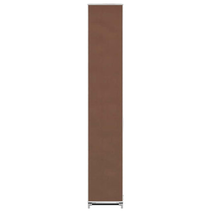 Skoskåp överdrag 162x57x29 cm brun