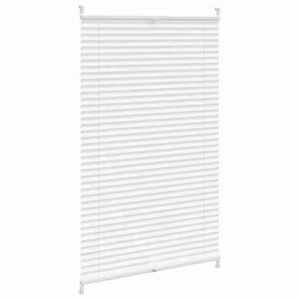Plisségardin 70x125 cm vit