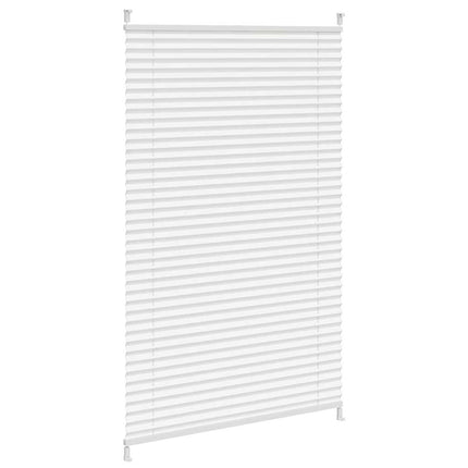 Plisségardin 70x125 cm vit