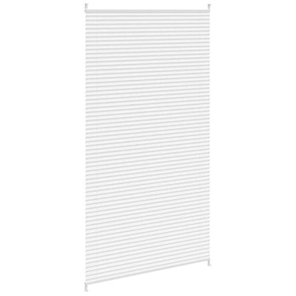 Plisségardin 100x200 cm vit