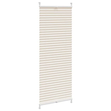 Plisségardin 50x100 cm creme