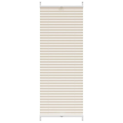 Plisségardin 50x150 cm creme