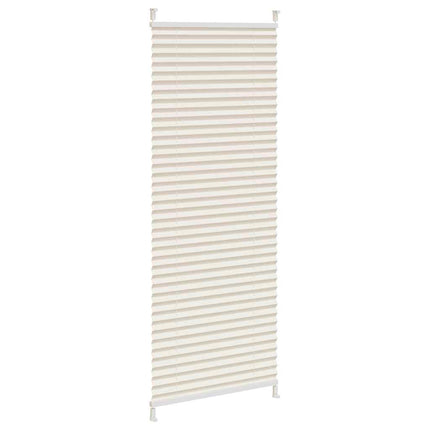 Plisségardin 50x150 cm creme