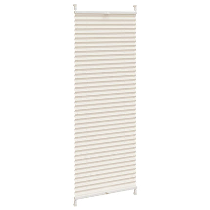 Plisségardin 60x100 cm creme
