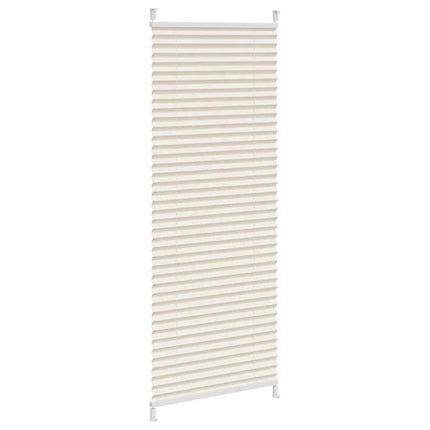 Plisségardin 60x125 cm creme