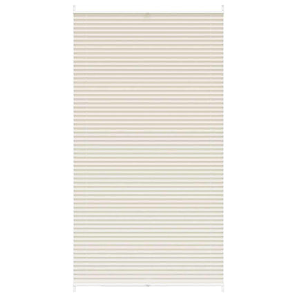 Plisségardin 100x200 cm creme