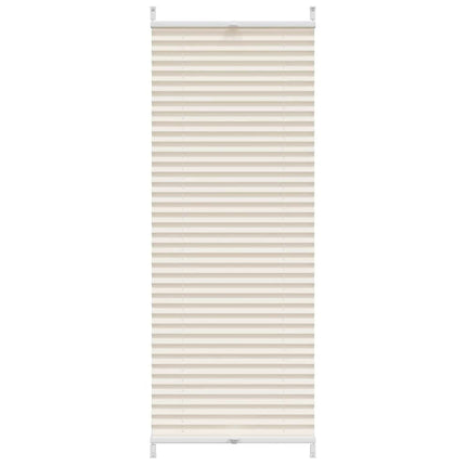 Plisségardin 40x125 cm creme