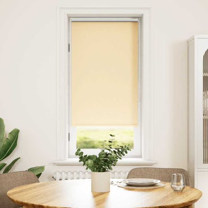 Rullgardin Mörkläggning 44,4x100 cm Tygbredd 40 cm Beige