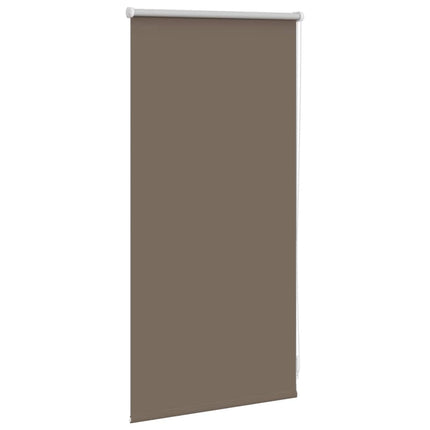 Rullgardin Mörkläggning 44,4x100 cm Tygbredd 40 cm kaffe