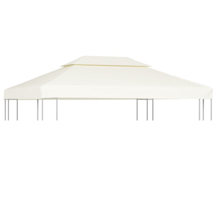 Paviljongtak 310 g/m² 3 x 4 m gräddvit