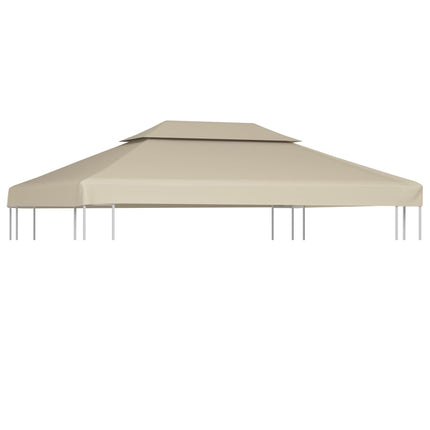 Paviljongtak 310 g/m² 3 x 4 m beige