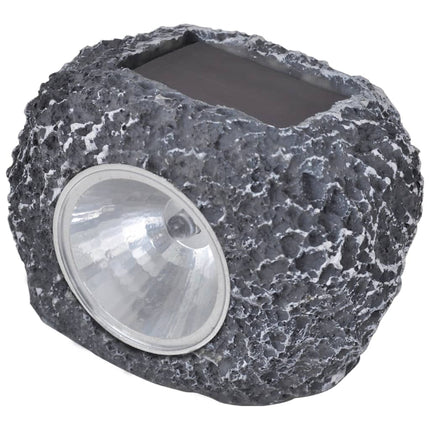 Soldrivna LED-spotlight 12 st stenformade