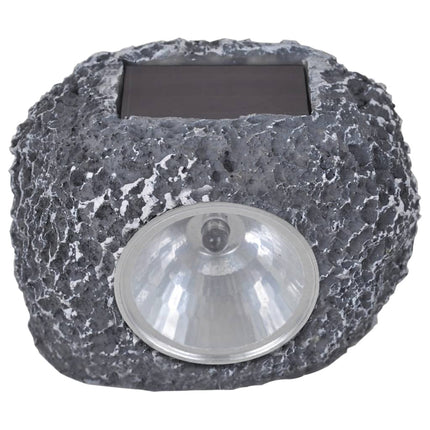 Soldrivna LED-spotlight 12 st stenformade