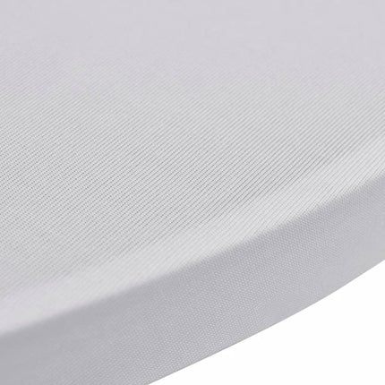 Överdrag till ståbord Ø 60 cm vit stretch 2 st
