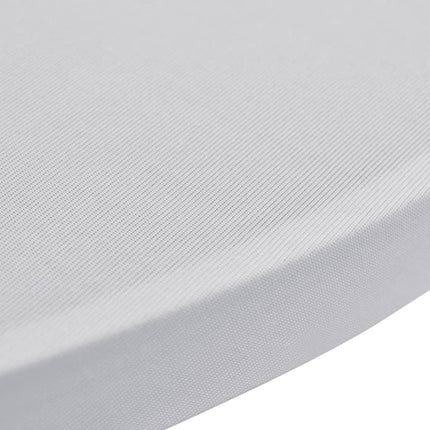 Överdrag till ståbord 2 st Ø 70 cm stretch vit