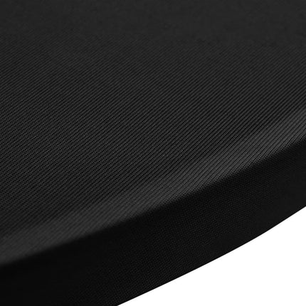Överdrag till ståbord 2 st Ø 60 cm stretch svart