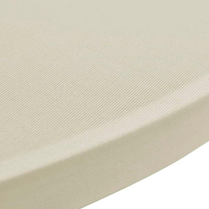 Duk till ståbord Ø70 Stretch Creme 2-pack