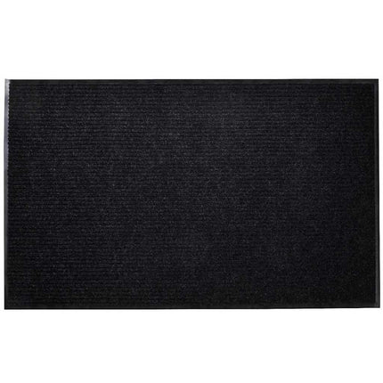 Dörrmatta svart 120 x 180 cm PVC