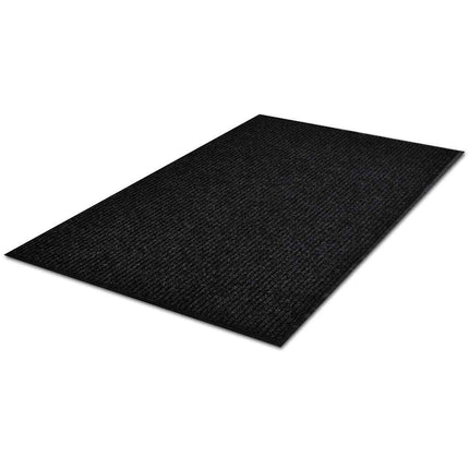 Dörrmatta svart 120 x 180 cm PVC