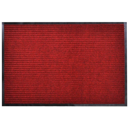 Dörrmatta röd 90 x 120 cm PVC