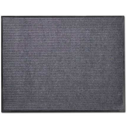 Dörrmatta grå 90 x 150 cm PVC
