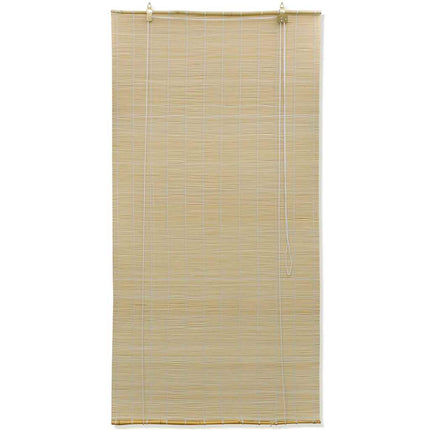 Rullgardin naturlig bambu 80 x 160 cm