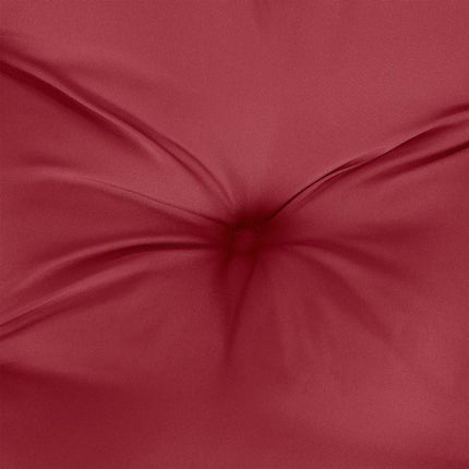 Palldyna 120 x 80 x 12 cm vinröd tyg