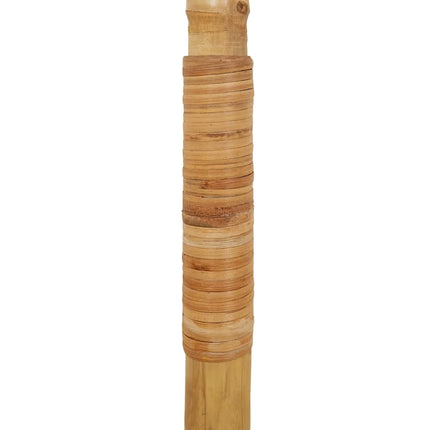 Bambuparasoll med bananbladstak 270 cm
