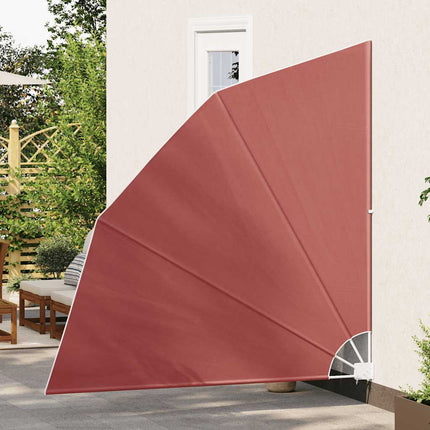 Sidomarkis för balkong terrakotta 210x210 cm