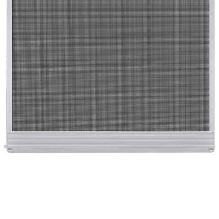 Fällbart insektsfilter Vit och svart 120 x 240 cm