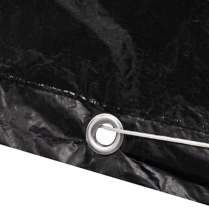 Överdrag för trädgårdsmöbler med 8 öljetter 172 x 113 x 73 cm