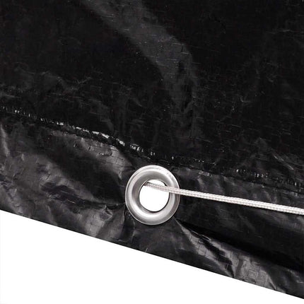 Överdrag för IBC-behållare 8 öljetter 116x100x120 cm