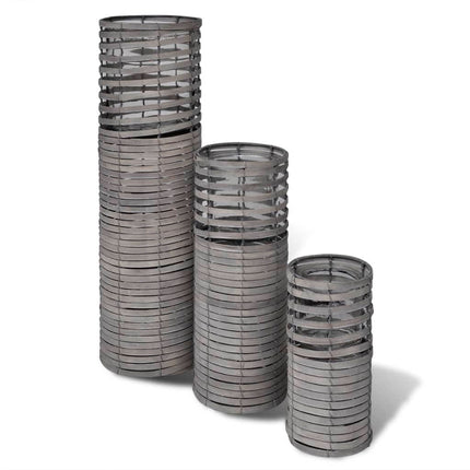 Handgjorda A Ljushållare, Snurrad Design, Set Om 3