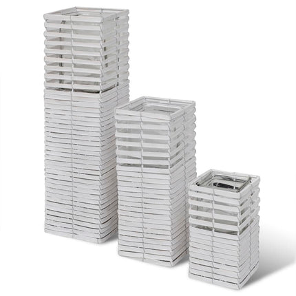 Handgjorda A Ljushållare, Snurrad Design, Set Om 3