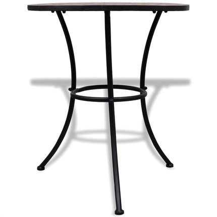 Caféset 3 delar keramik terrakotta