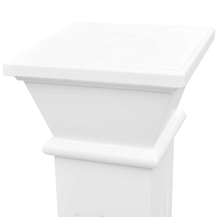 Klassisk blompelare MDF