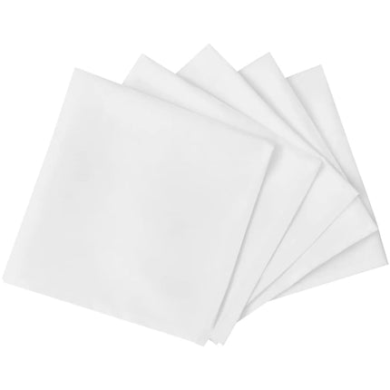 25 Servetter Vit 50 x 50 cm