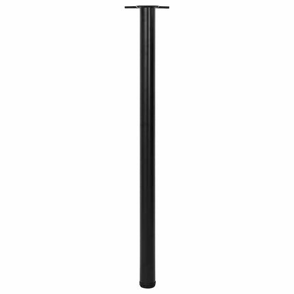 Höjdjusterbara bordsben 4 st 1100 mm svart