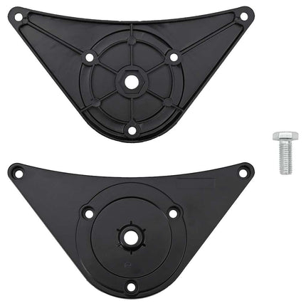 Höjdjusterbara bordsben 4 st svart 1100 mm