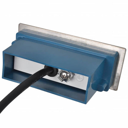 Inbyggd LED-trappbelysning 2 st 44x111x56 mm