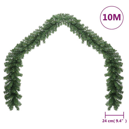 Julkrans med LED-lampor 10 m